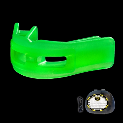 Brain-Pad mouth guard-adult-Neon green